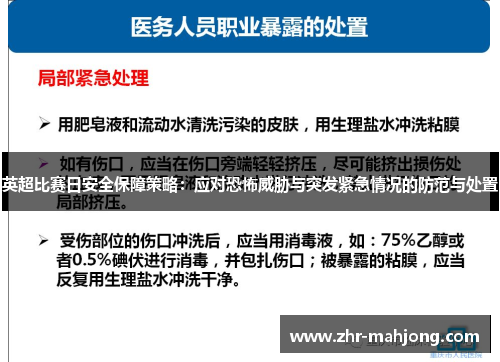 英超比赛日安全保障策略：应对恐怖威胁与突发紧急情况的防范与处置